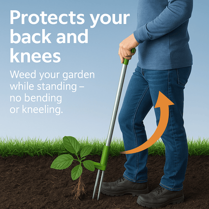 Skanto | RootRipper Garden Weeder - Powerful Handheld Weeder for Effective Weed Removal in Lawns & Gardens