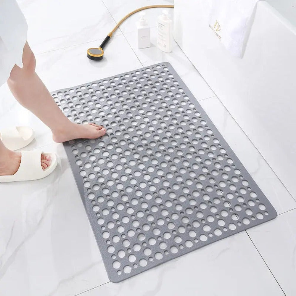 AquaGuard Antislip Shower Mat – Hygienic Bath Mat with Suction Cups and Fast-Drying Design | Kalsten