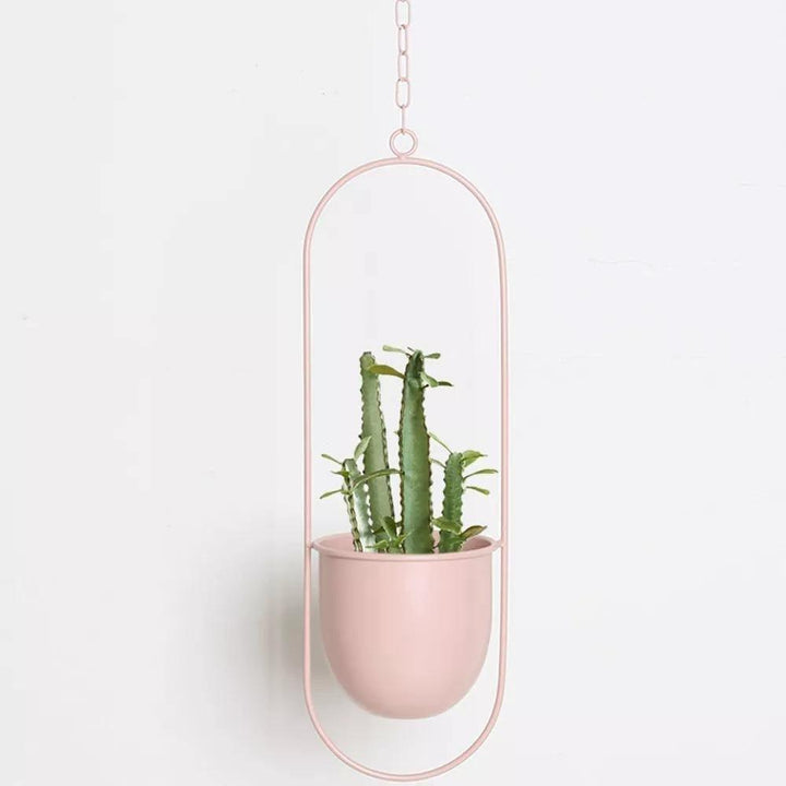 HaloRing Hanging Plant Holder – Metal Hanging Planter for Indoor and Outdoor | Kalsten