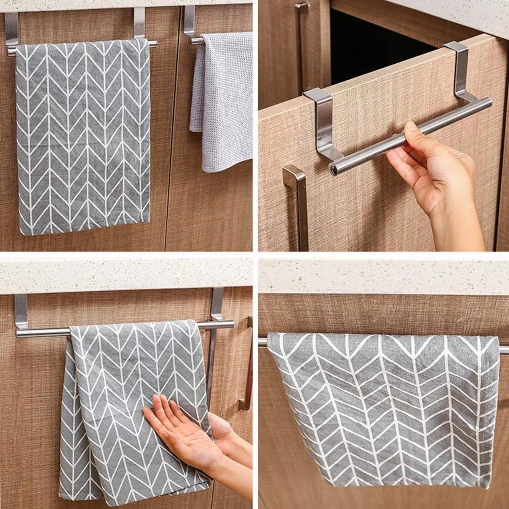 Karnz | Stainless steel towel rail for cabinet doors