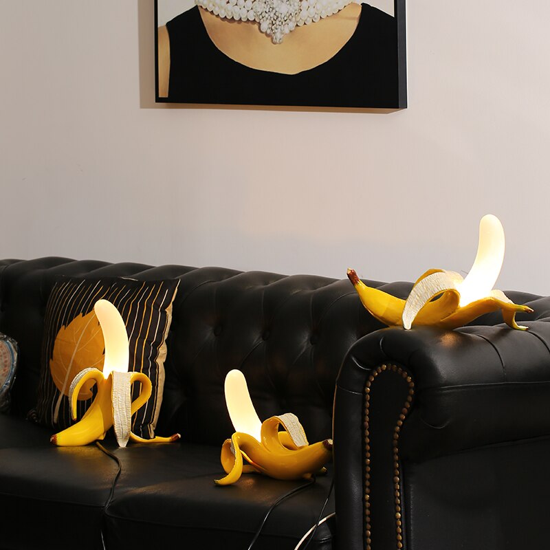 GoldenBanana - Elegant Art Deco Table Lamp | Kalsten