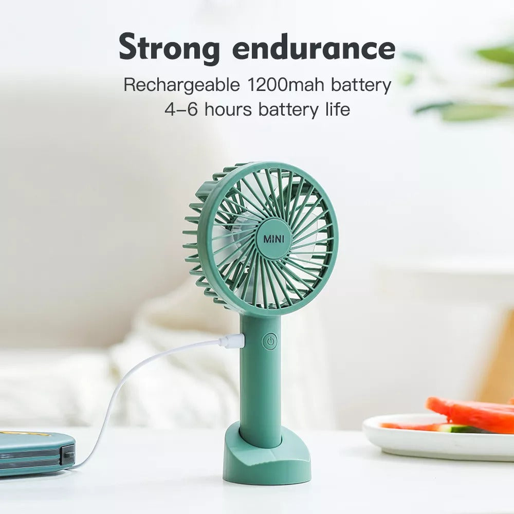 Phone Holder Mini Handheld Fan | Kalsten