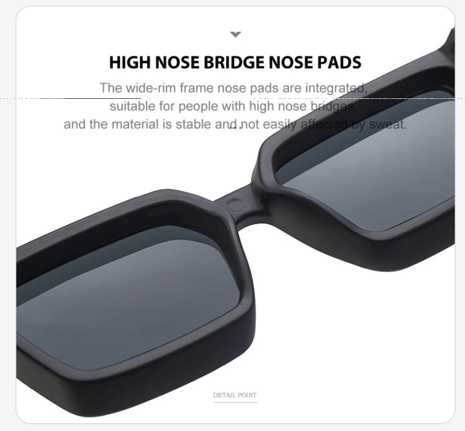 Kalsten | Black Square UV Protection Sunglasses