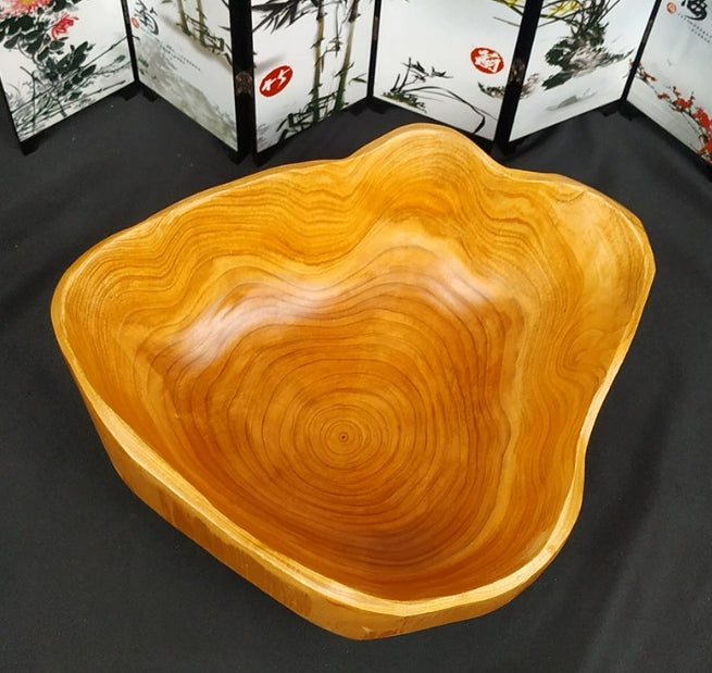Kalsten | Teak Root Wood Decorative Bowl 30cm