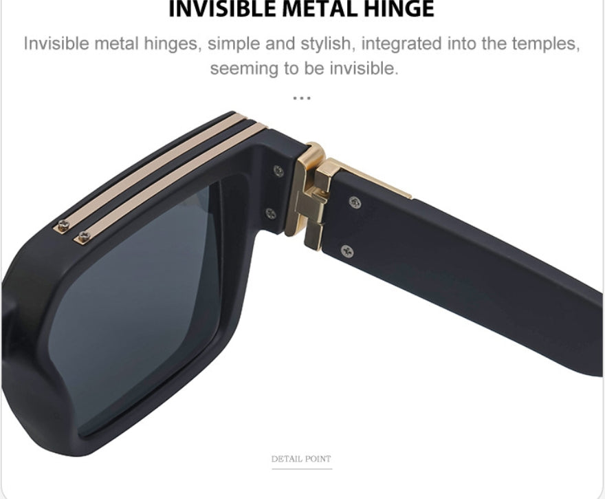 Kalsten | Black Square UV Protection Sunglasses