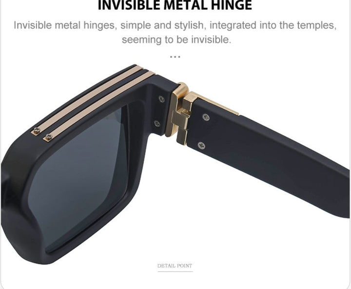Kalsten | Black Square UV Protection Sunglasses