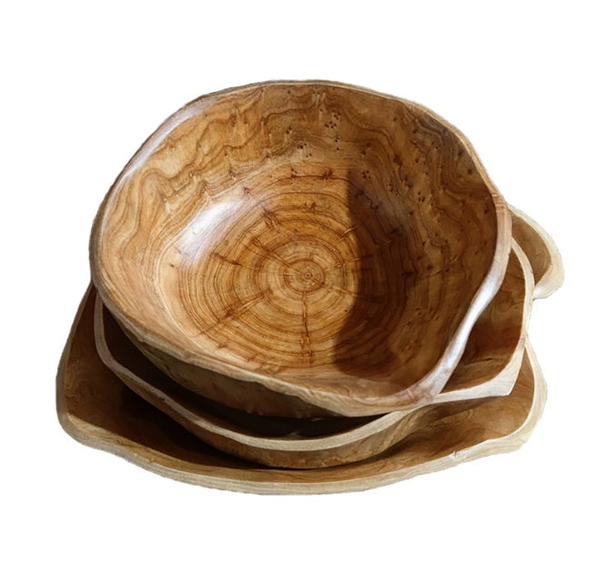 Kalsten | Teak Root Wood Decorative Bowl 30cm