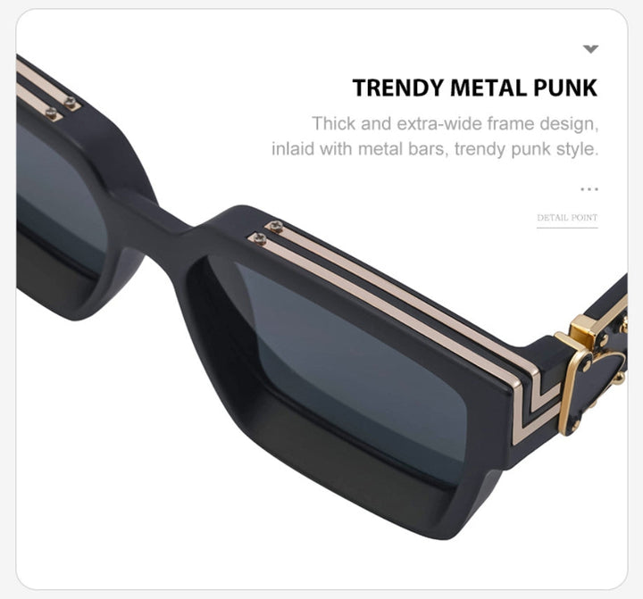 Kalsten | Black Square UV Protection Sunglasses