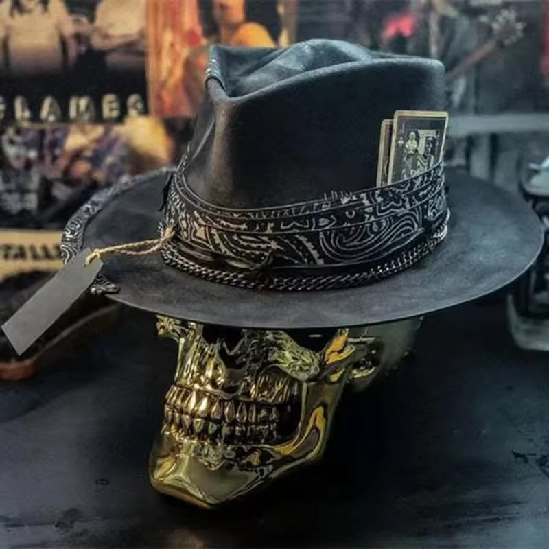 Kalsten | Artisan Skull Hat – Handmade Beanie with Skull Print for Unique Streetstyle