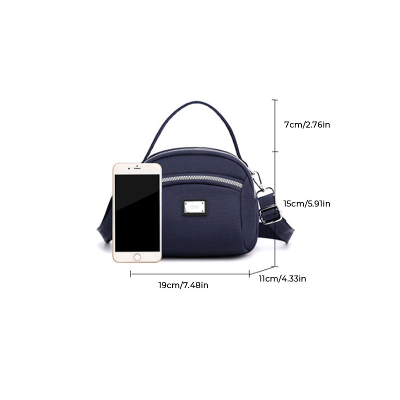 Kalsten | Lightweight Solid Nylon Shoulder Bag