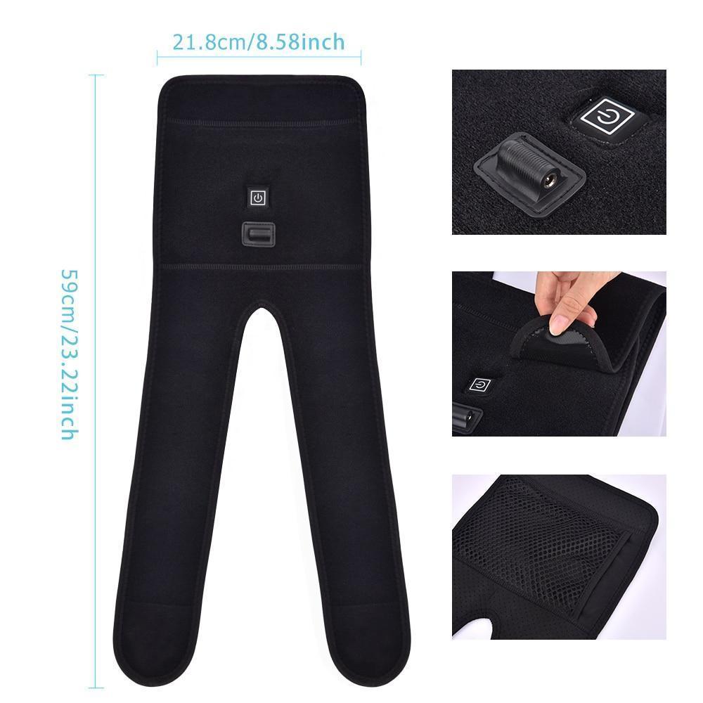 Kalsten | Infrared Heated Knee Physiotherapy Safe Massager - Pain Relief Rehabilitation