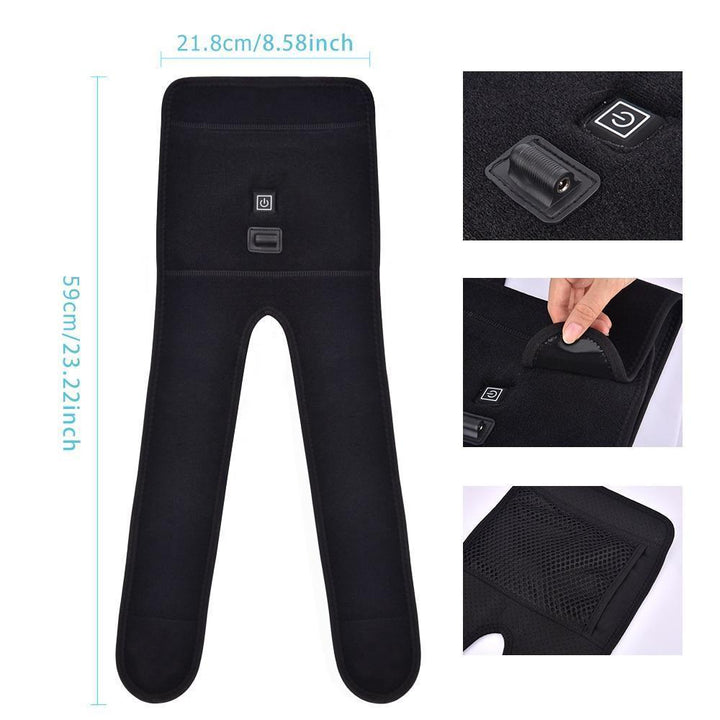 Kalsten | Infrared Heated Knee Physiotherapy Safe Massager - Pain Relief Rehabilitation