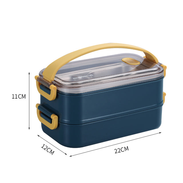 Kalsten | Insulated Bento Lunch Box | Superior Temperature Retention & Multi-Compartment Design for Office, School & On-the-Go Meals