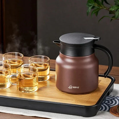 BowLift | Insulated Teapot with Infuser – 800ml Stainless Steel