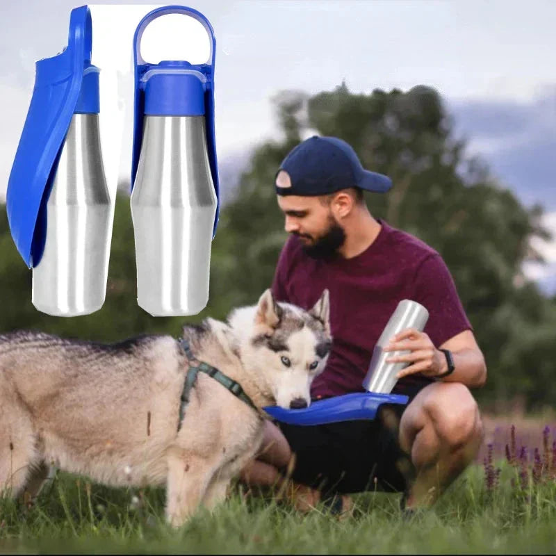 BowLift | Insulated Dog Water Bottle | Stainless Steel, Leak-Proof & Perfect for Travel and Outdoor Adventures