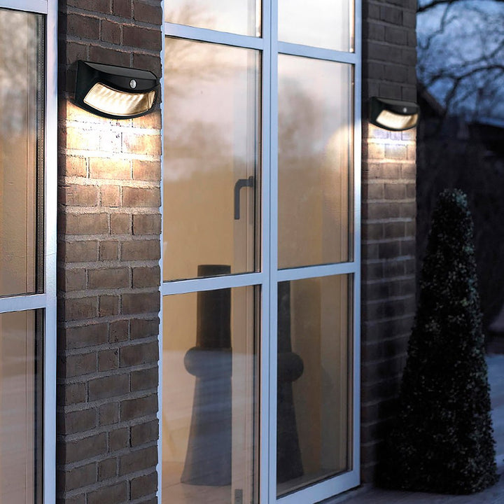 Intelligent Light Control Human Motion Sensor Solar Outdoor LED Wall Light | Kalsten