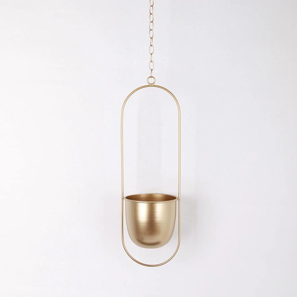 HaloRing Hanging Plant Holder – Metal Hanging Planter for Indoor and Outdoor | Kalsten