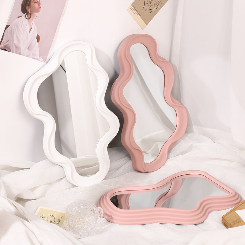 BowLift | Irregular Wave Wall Mirror