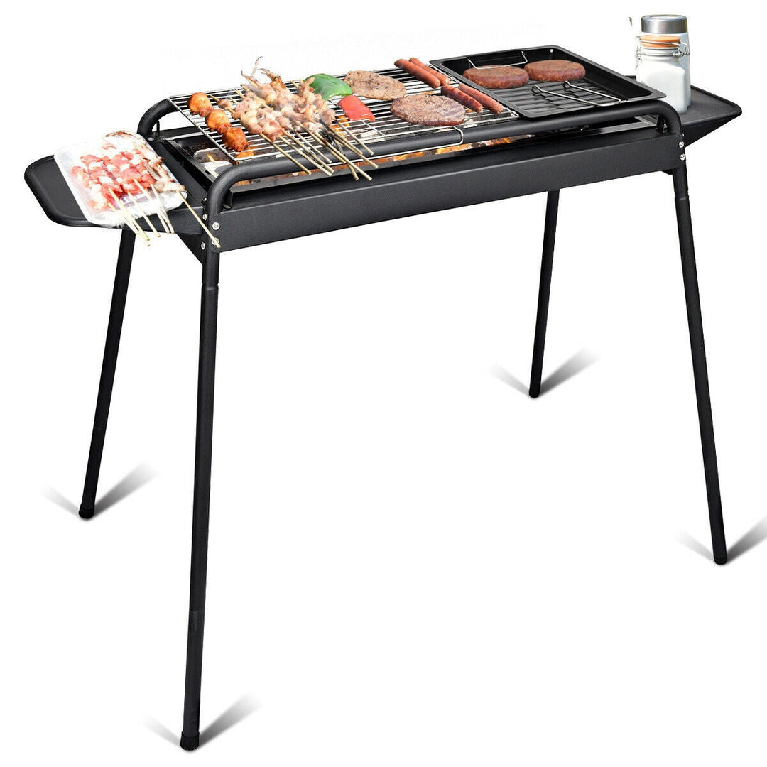 Height Adjustable Outdoor Barbecue Charcoal Grill Stove | Kalsten