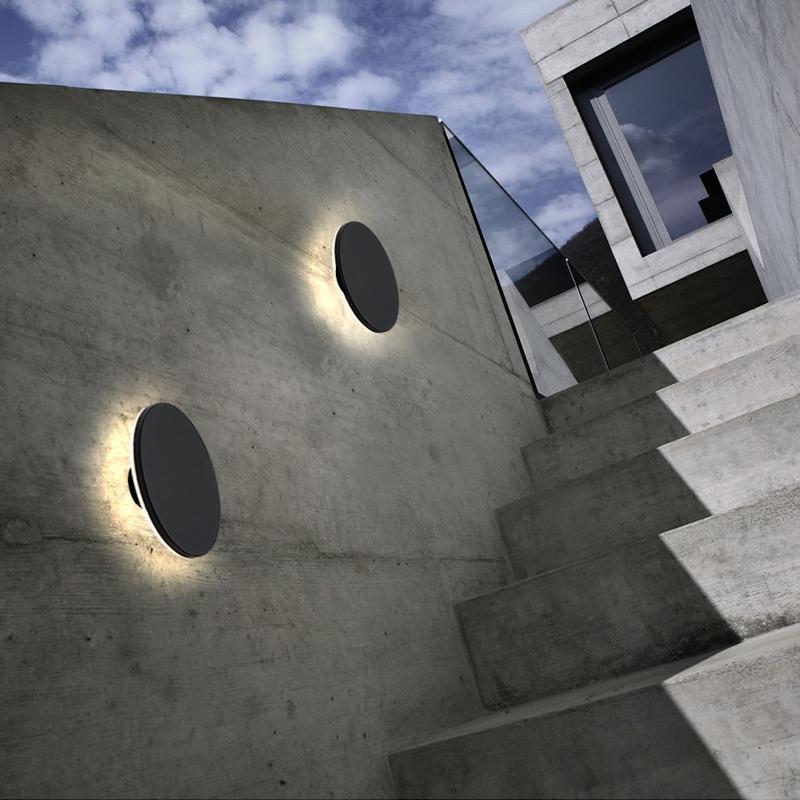 Modern Waterproof LED Outdoor Wall Lights in Flat and Square Designs | Kalsten