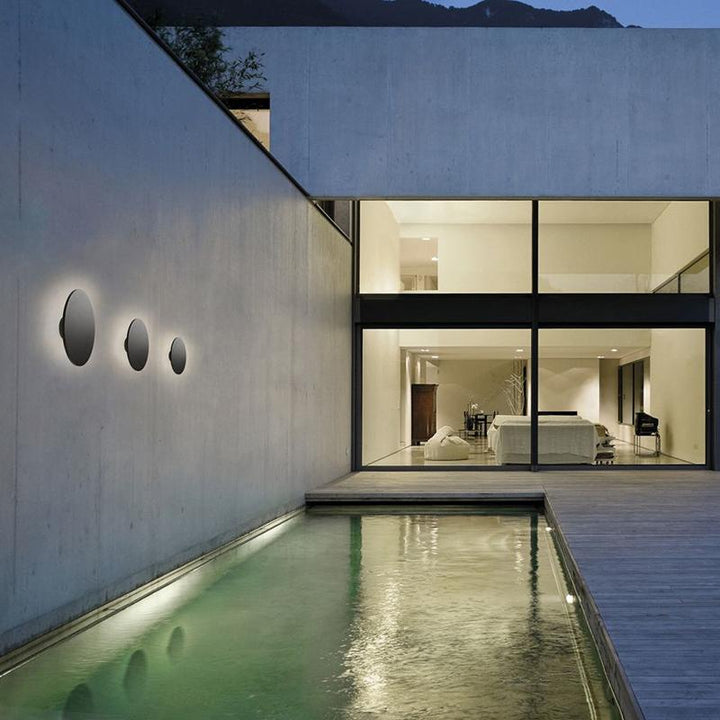 Modern Waterproof LED Outdoor Wall Lights in Flat and Square Designs | Kalsten