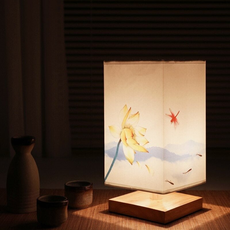 Japanese-Scandinavian Table Lamp - HikariGlow | Kalsten
