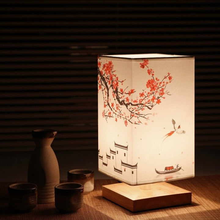 Japanese-Scandinavian Table Lamp - HikariGlow | Kalsten