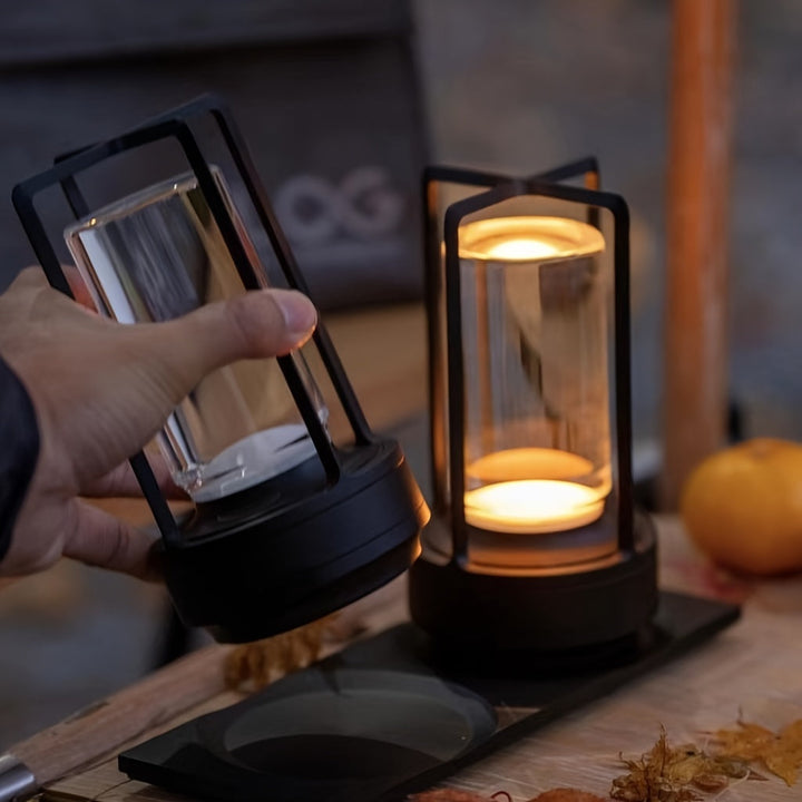 ZenLight Japanese-Style LED Touch Table Lamp