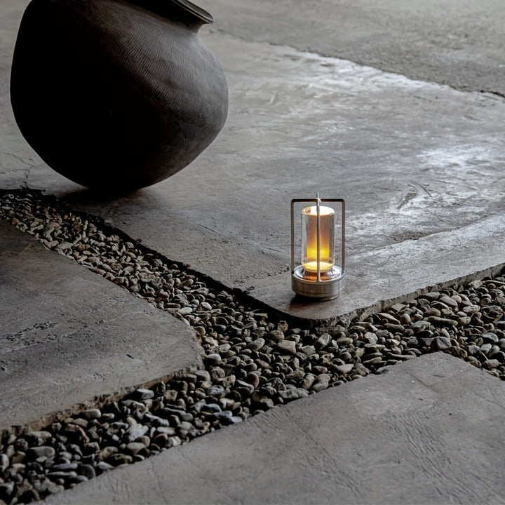 ZenLight Japanese-Style LED Touch Table Lamp