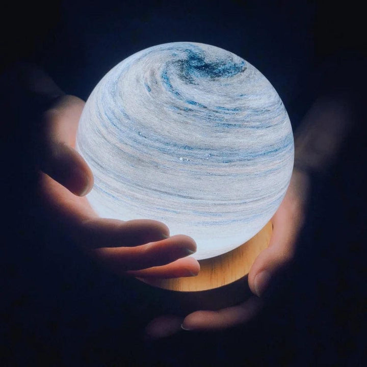 LuminaGlow Moon Lamp - Magical Ambient Lighting with Adjustable Light Kalsten