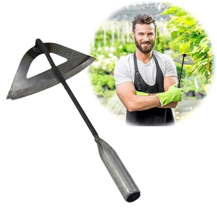 Kalsten | HollowHoe Pro | Sharp Steel Gardening Hoe for Soil