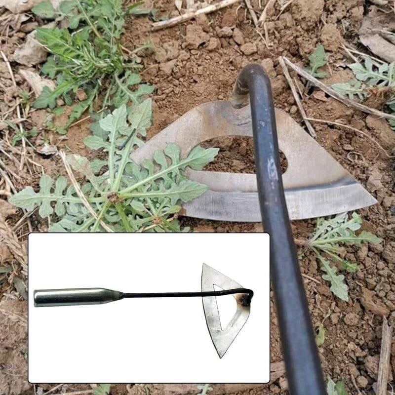 Kalsten | HollowHoe Pro | Sharp Steel Gardening Hoe for Soil
