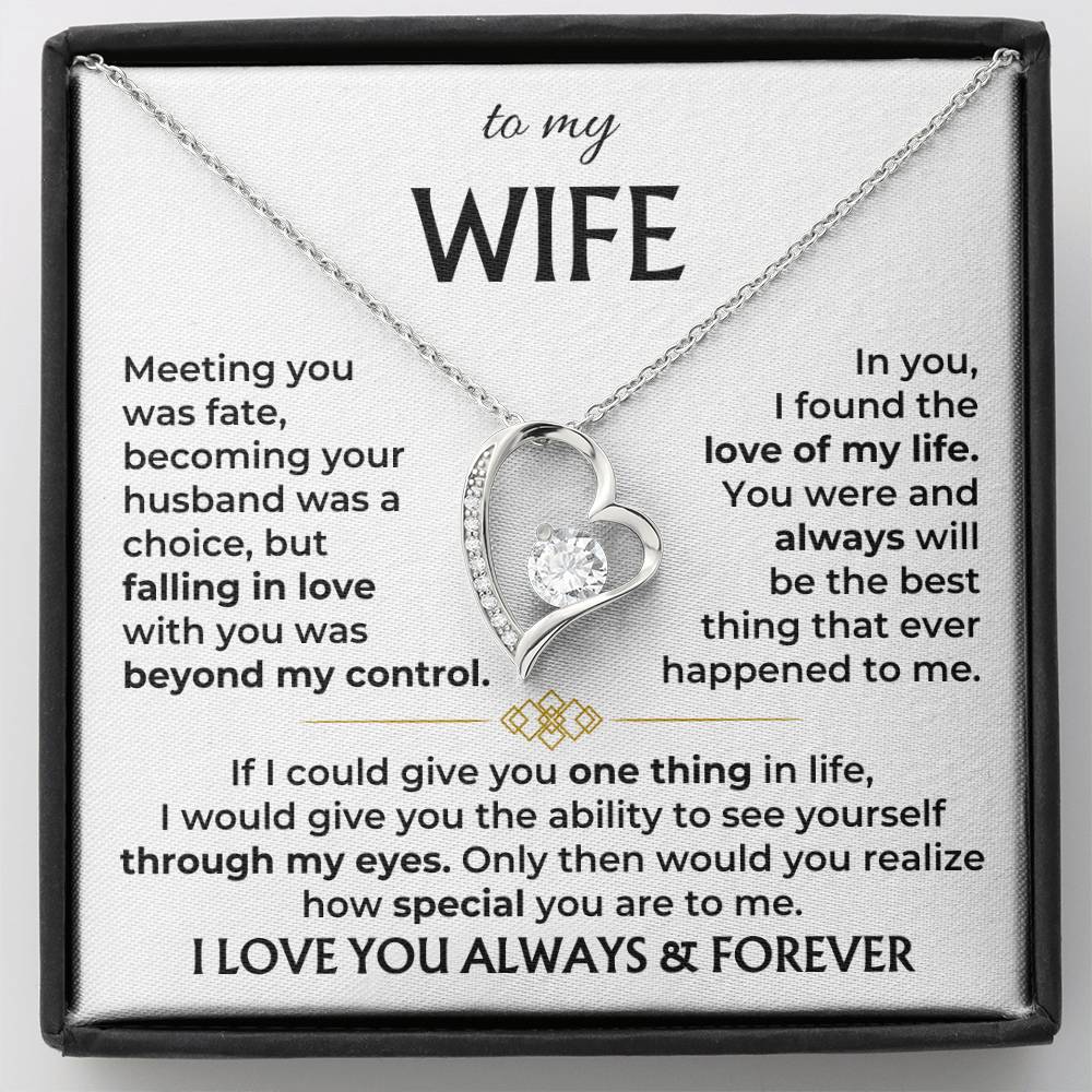 Diamond Love - Loving necklace for your beloved wife Kalsten