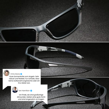Skanto | Polarized Sunglasses – 100% UV Protection & Polarized Lenses for Sports & Leisure | Scratch-Resistant & Lightweight