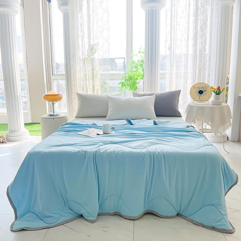 Cooling Ice Silk Summer Comforter machine washable | Kalsten