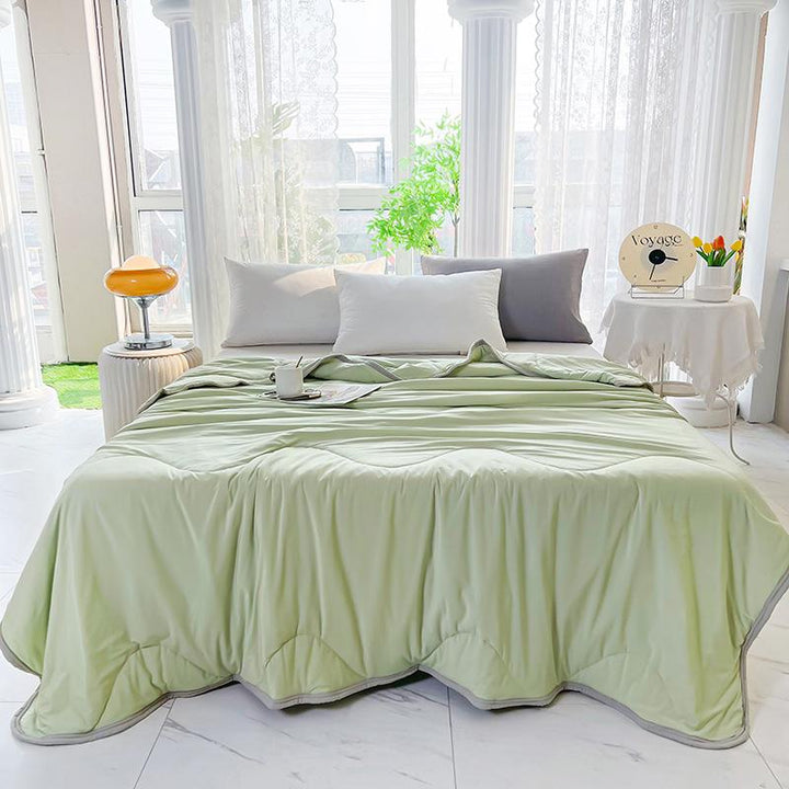 Cooling Ice Silk Summer Comforter machine washable | Kalsten