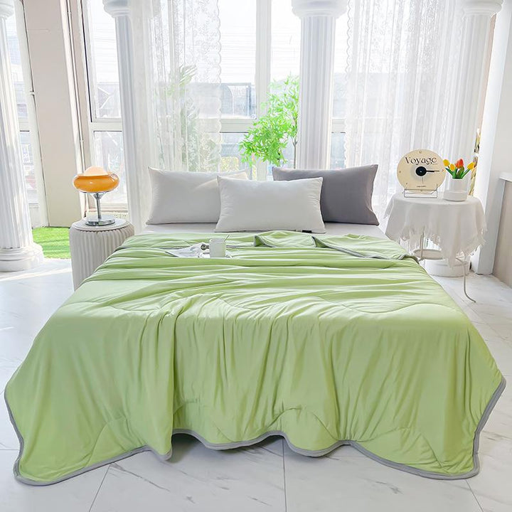 Cooling Ice Silk Summer Comforter machine washable | Kalsten