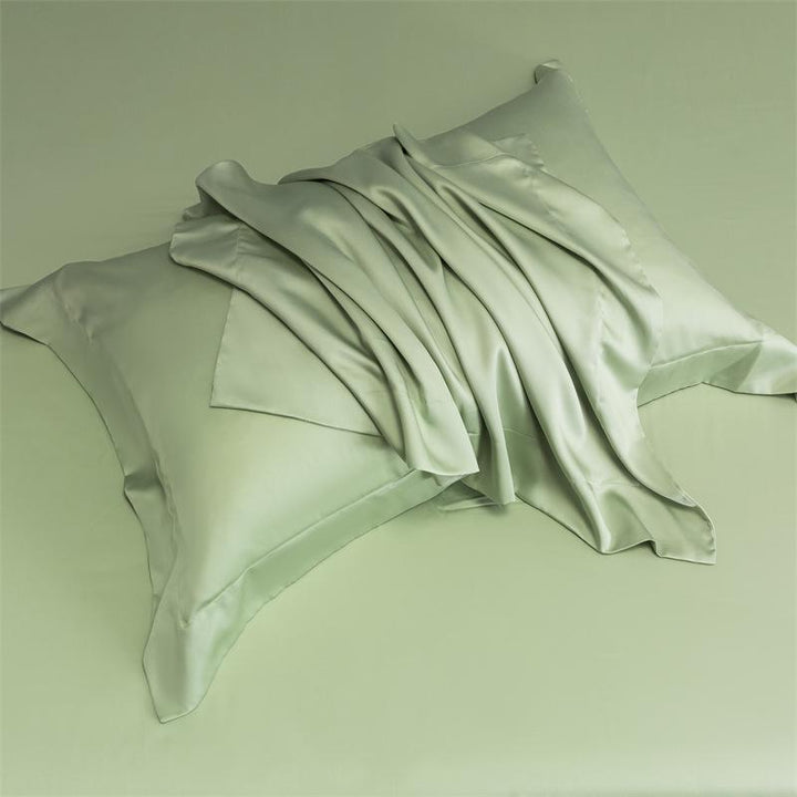 2 Pack for Silk Pillowcase for Hair and Skin,  Natural Silk Pillow Case with Zipper, Both Sided Pure Silk Pillow Cover for Women | Kalsten