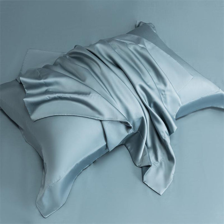 2 Pack for Silk Pillowcase for Hair and Skin,  Natural Silk Pillow Case with Zipper, Both Sided Pure Silk Pillow Cover for Women | Kalsten