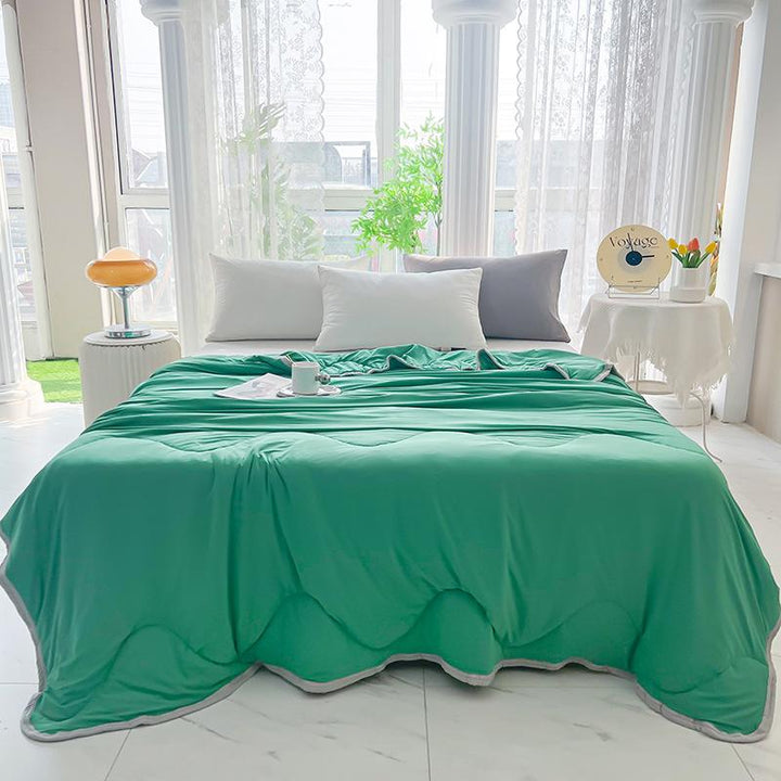Cooling Ice Silk Summer Comforter machine washable | Kalsten