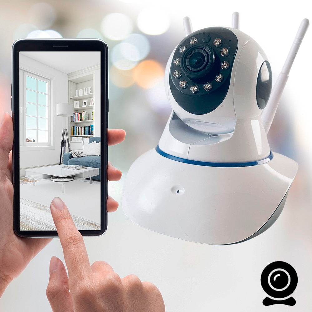 Surveillance IP camera with night vision, tilt function &amp; Wi-Fi | Kalsten