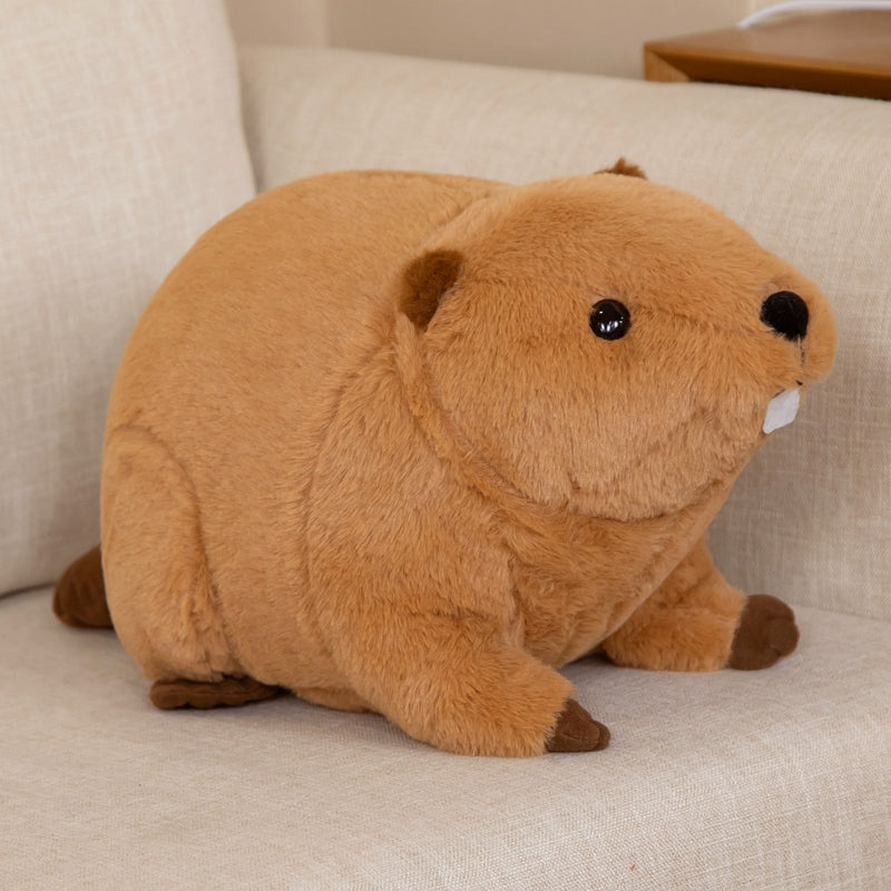 Kalsten | Billy & Willy the Fluffy Brown Beaver Plushie