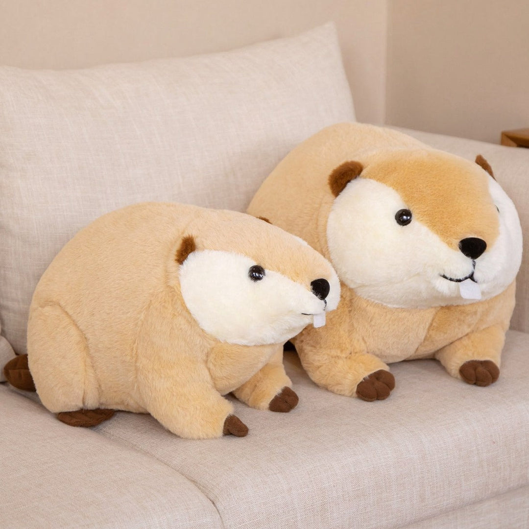 Kalsten | Billy & Willy the Fluffy Brown Beaver Plushie