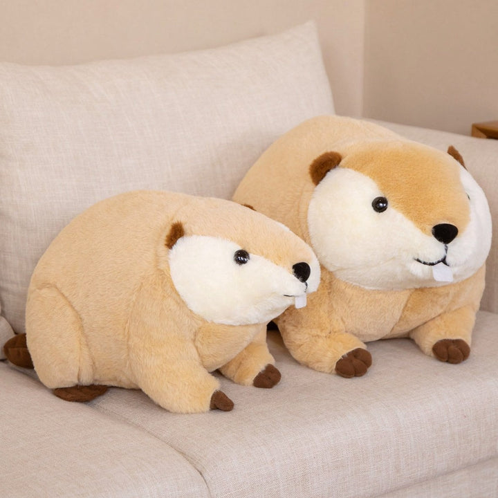 Kalsten | Billy & Willy the Fluffy Brown Beaver Plushie