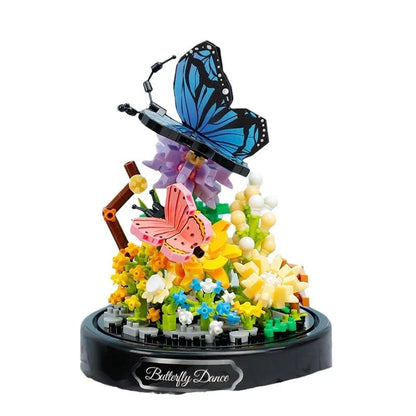 Brehn | Flowers Insects Butterfly Bee Nano Building Blocks