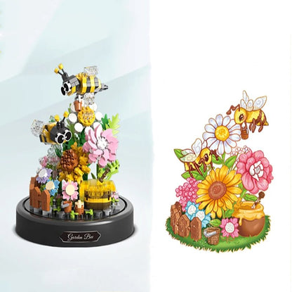 Skanto | Flower Insect Butterfly Bee Nano Building Blocks