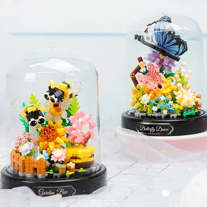 Skanto | Flower Insect Butterfly Bee Nano Building Blocks