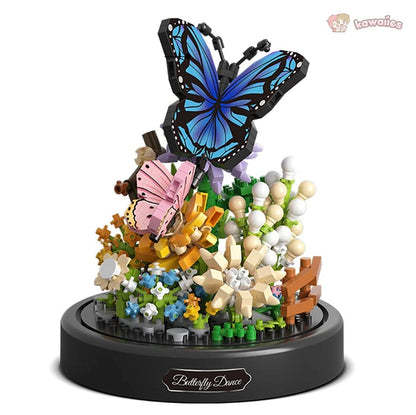 Brehn | Flowers Insects Butterfly Bee Nano Building Blocks