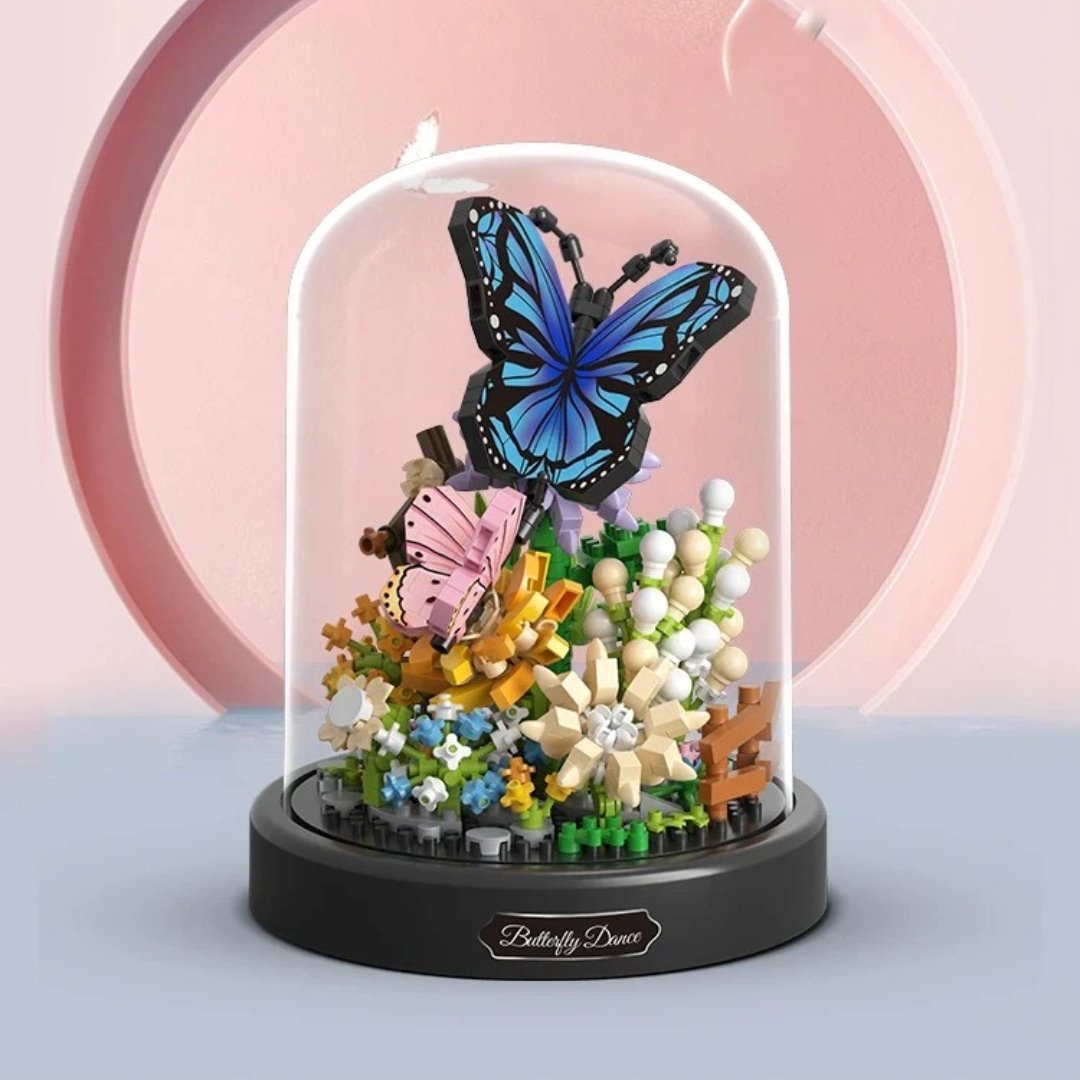 Skanto | Flower Insect Butterfly Bee Nano Building Blocks