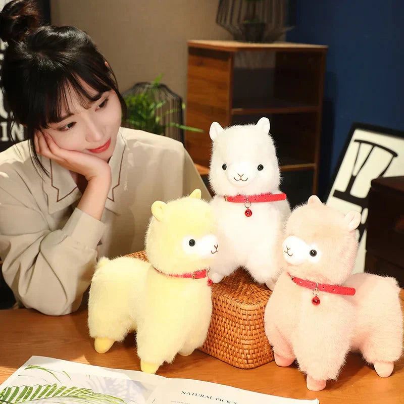 Kalsten | Fluffy Alpaca Llama Plushies with Bell